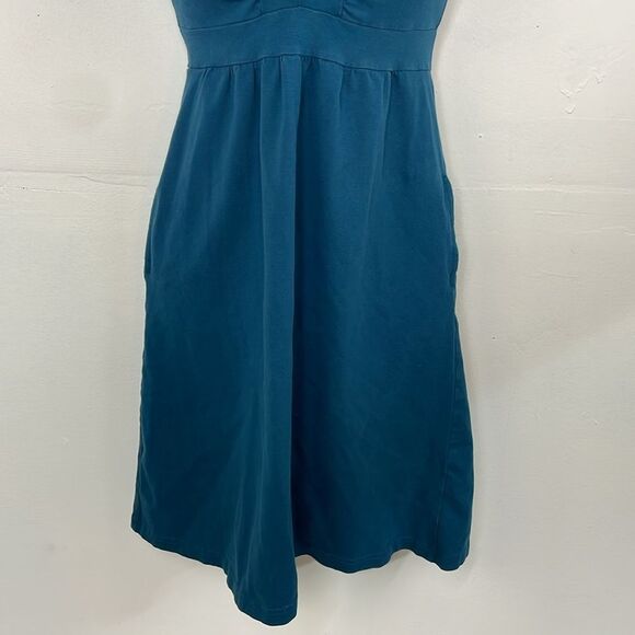 Athleta Pack Everywhere Dress Halter size XS Teal Above Knee - Picture 3 of 13
